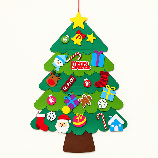 フェルトのクリスマスツリー