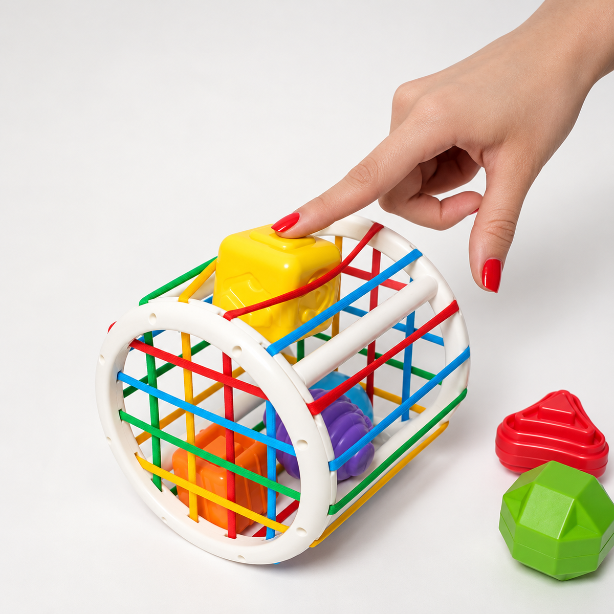 シェイプブロック 型はめボックス｜モンテッソーリ知育玩具