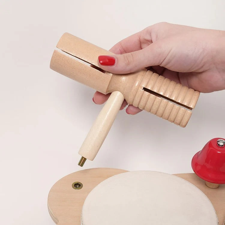 木製パーカッションセットの楽器